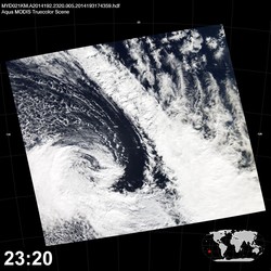 Level 1B Image at: 2320 UTC