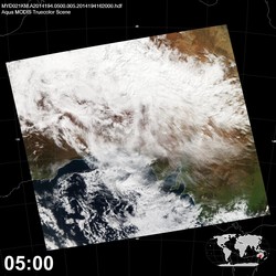 Level 1B Image at: 0500 UTC