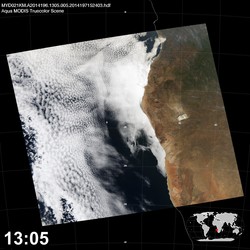 Level 1B Image at: 1305 UTC