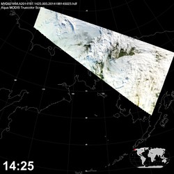 Level 1B Image at: 1425 UTC