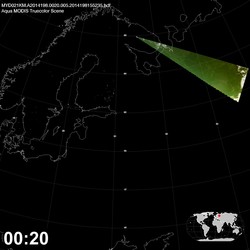 Level 1B Image at: 0020 UTC