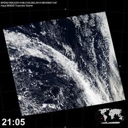 Level 1B Image at: 2105 UTC