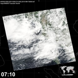 Level 1B Image at: 0710 UTC