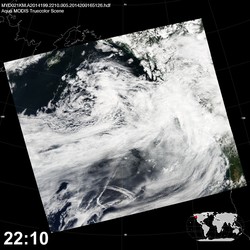 Level 1B Image at: 2210 UTC