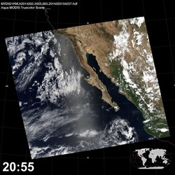 Level 1B Image at: 2055 UTC