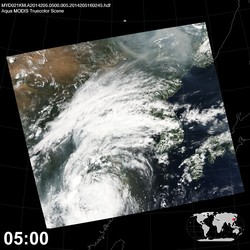 Level 1B Image at: 0500 UTC