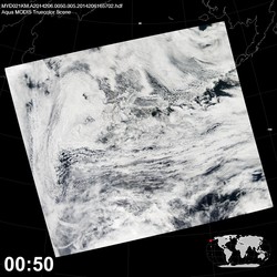 Level 1B Image at: 0050 UTC