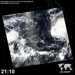 Level 1B Image at: 2110 UTC