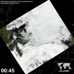 Level 1B Image at: 0045 UTC