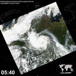 Level 1B Image at: 0540 UTC