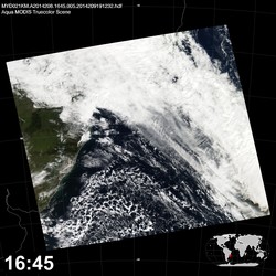 Level 1B Image at: 1645 UTC