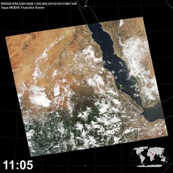 Level 1B Image at: 1105 UTC