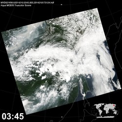 Level 1B Image at: 0345 UTC