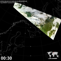 Level 1B Image at: 0030 UTC