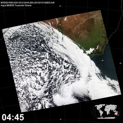 Level 1B Image at: 0445 UTC