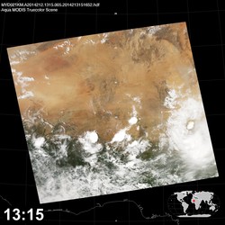 Level 1B Image at: 1315 UTC