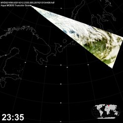 Level 1B Image at: 2335 UTC