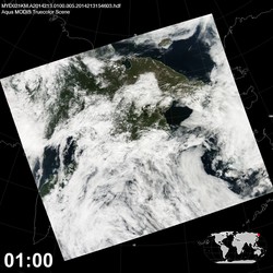 Level 1B Image at: 0100 UTC