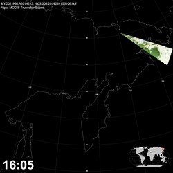 Level 1B Image at: 1605 UTC