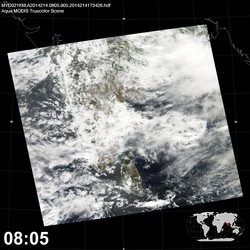 Level 1B Image at: 0805 UTC