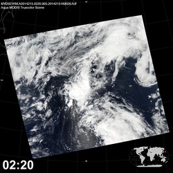 Level 1B Image at: 0220 UTC