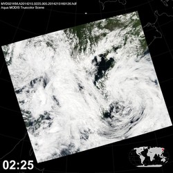 Level 1B Image at: 0225 UTC