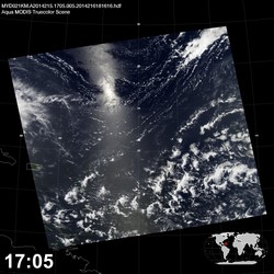 Level 1B Image at: 1705 UTC