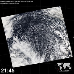 Level 1B Image at: 2145 UTC