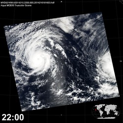 Level 1B Image at: 2200 UTC