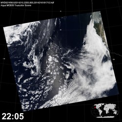 Level 1B Image at: 2205 UTC