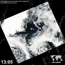 Level 1B Image at: 1305 UTC