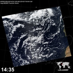 Level 1B Image at: 1435 UTC