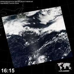 Level 1B Image at: 1615 UTC