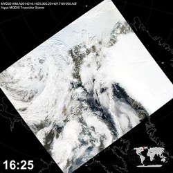 Level 1B Image at: 1625 UTC