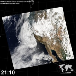 Level 1B Image at: 2110 UTC