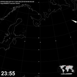 Level 1B Image at: 2355 UTC