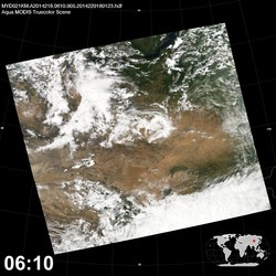 Level 1B Image at: 0610 UTC