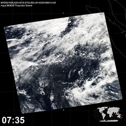 Level 1B Image at: 0735 UTC