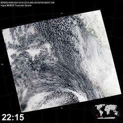 Level 1B Image at: 2215 UTC