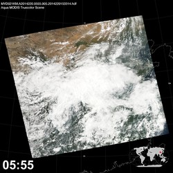 Level 1B Image at: 0555 UTC