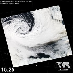 Level 1B Image at: 1525 UTC