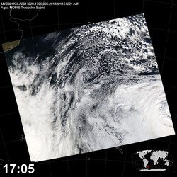 Level 1B Image at: 1705 UTC