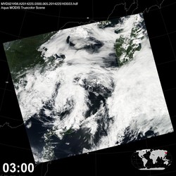 Level 1B Image at: 0300 UTC