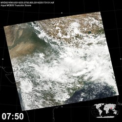 Level 1B Image at: 0750 UTC