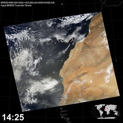 Level 1B Image at: 1425 UTC