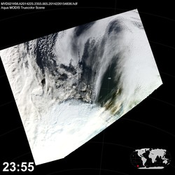 Level 1B Image at: 2355 UTC