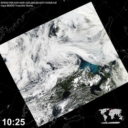 Level 1B Image at: 1025 UTC