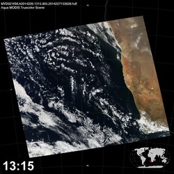 Level 1B Image at: 1315 UTC