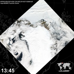 Level 1B Image at: 1345 UTC