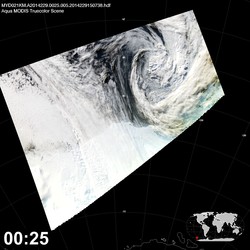 Level 1B Image at: 0025 UTC